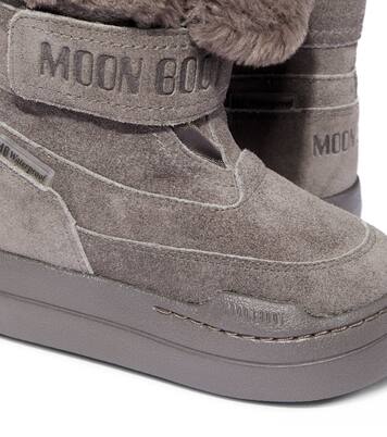 Junior Park suede snow boots | Moon Boot Kids
