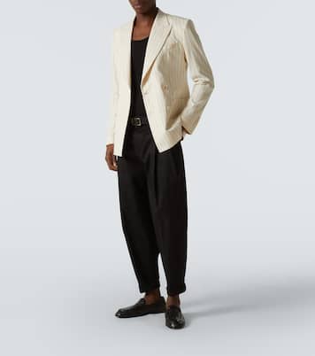 Striped cotton-blend blazer | Dolce&Gabbana
