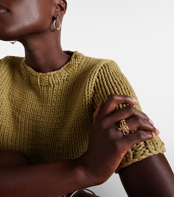 Anelli Piera in oro 18kt con zaffiri | Spinelli Kilcollin