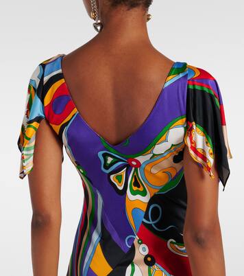 Robe Orchidee and Iride aus Jersey | Pucci