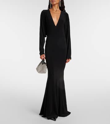 Abito lungo in jersey | Norma Kamali
