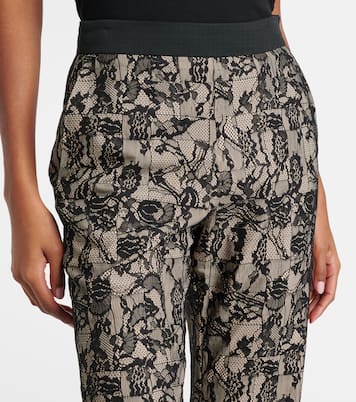 Pantalones flared Tokyo de encaje | Joseph