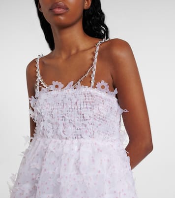 Robe longue à fleurs | Susan Fang