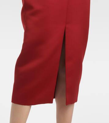 Off-Shoulder-Midikleid Asuman | Safiyaa