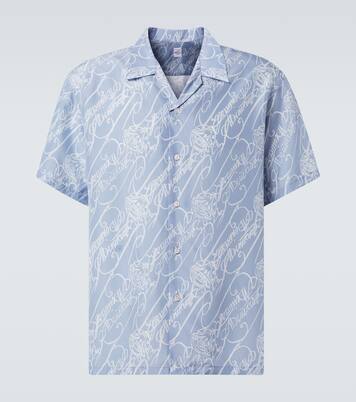 Scritto silk bowling shirt | Berluti