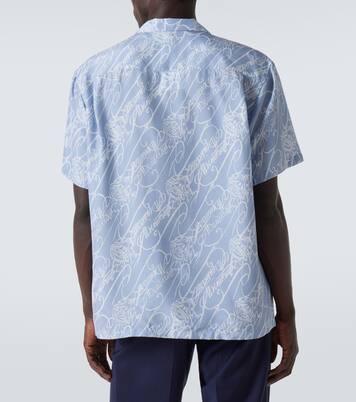 Scritto silk bowling shirt | Berluti