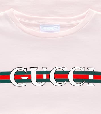 Logo cotton jersey T-shirt | Gucci Kids