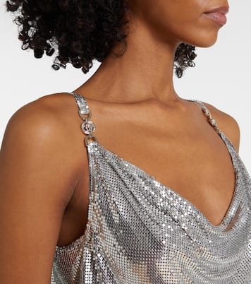 Top Medusa '95 aus Metall-Mesh | Versace