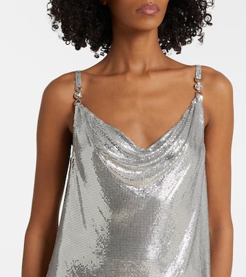 Top Medusa '95 aus Metall-Mesh | Versace