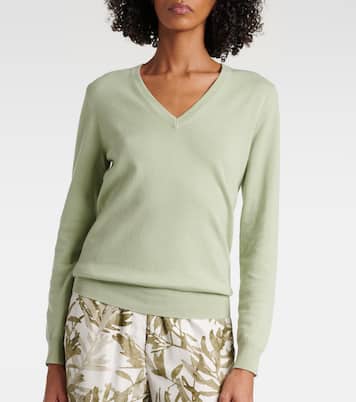 Jersey de cachemir con cuentas monili | Brunello Cucinelli