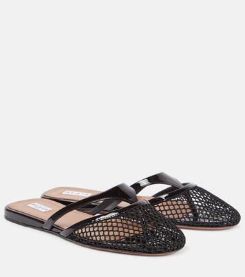 Slippers Infradito mit Lackleder | Alaïa