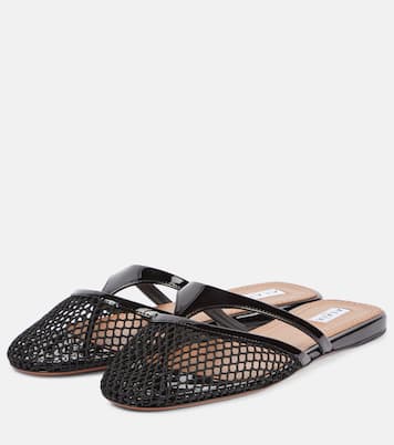 Slippers Infradito mit Lackleder | Alaïa