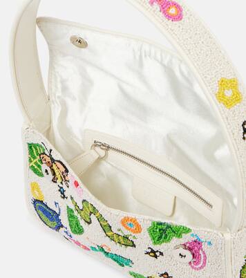 Tommy beaded shoulder bag | Staud