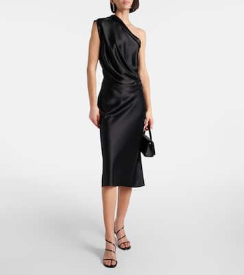 One-Shoulder-Top aus Seide | The Sei