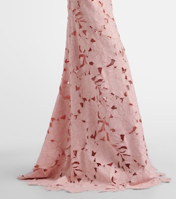 Robe Kasia aus Spitze | Costarellos