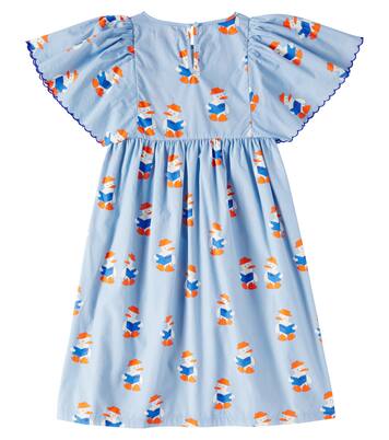 Readers printed scalloped cotton dress | Tinycottons