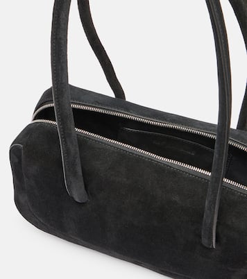 Lagune Mini suede shoulder bag | Aesther Ekme