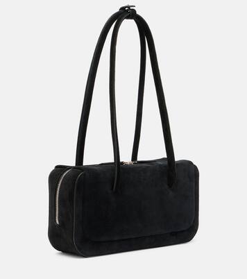 Lagune Mini suede shoulder bag | Aesther Ekme