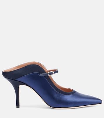 Mules Delphi 70 en satin | Malone Souliers