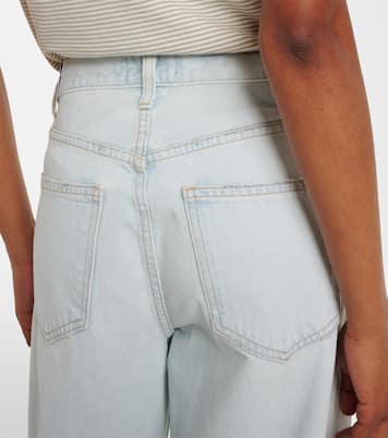 Mid-Rise Barrel Jeans Low Curve Fray | Agolde