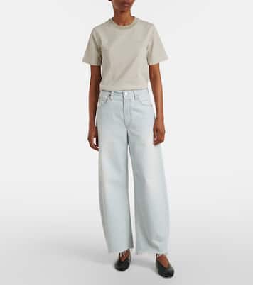 Mid-Rise Barrel Jeans Low Curve Fray | Agolde