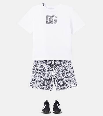 DG cotton jersey T-shirt | Dolce&Gabbana Kids