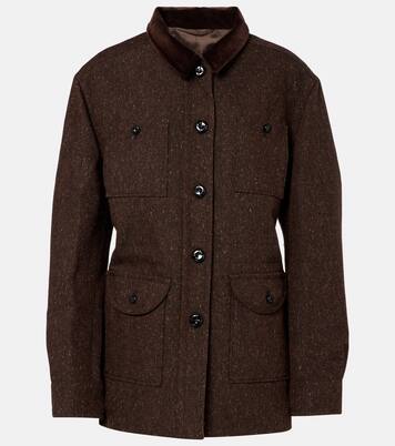 Chaqueta Lokai en mezcla de lana y seda | Blazé Milano