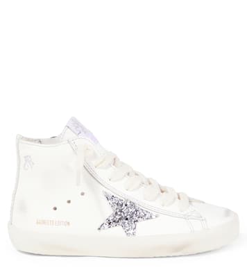 x Golden Goose leather sneakers | Bonpoint