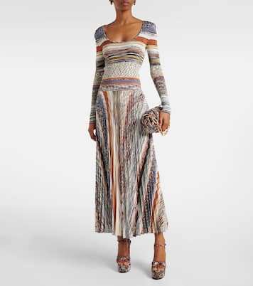 Angela Raschel lamé platform sandals | Missoni