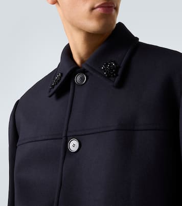 Embellished wool-blend jacket | Simone Rocha