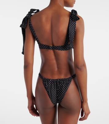 Lady polka-dot bikini top | Same