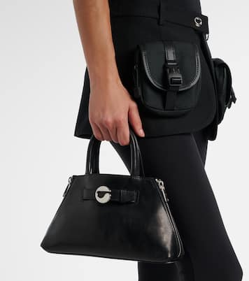 Data Mini leather tote bag | Coperni