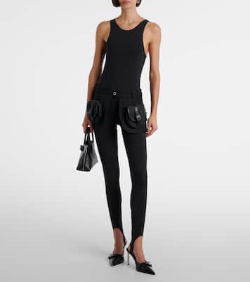 Data Mini leather tote bag | Coperni