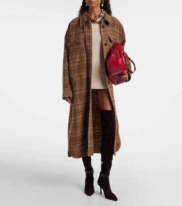 Cuissardes Camie 85 en daim | Jimmy Choo