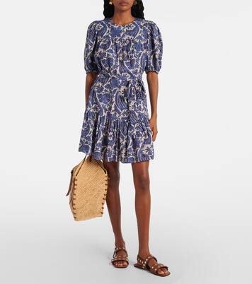 Rosalie printed cotton-blend minidress | Ulla Johnson