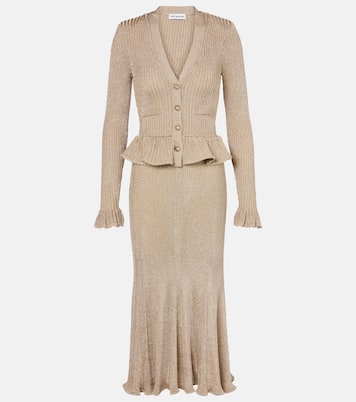 Maxikleid aus Strick | Self-Portrait