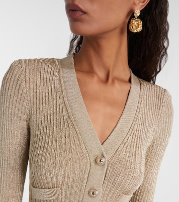 Maxikleid aus Strick | Self-Portrait