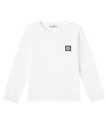 Compass cotton shirt  | Stone Island Junior