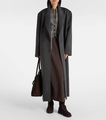 Schnürstiefel aus Veloursleder mit Shearling | Gianvito Rossi