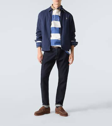 Striped cotton polo shirt | Polo Ralph Lauren