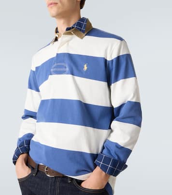 Striped cotton polo shirt | Polo Ralph Lauren