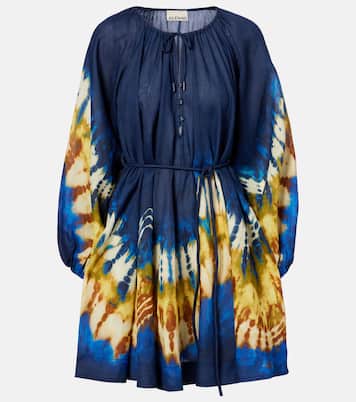 Minikleid Martine aus Leinen | Alémais