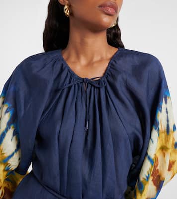 Minikleid Martine aus Leinen | Alémais