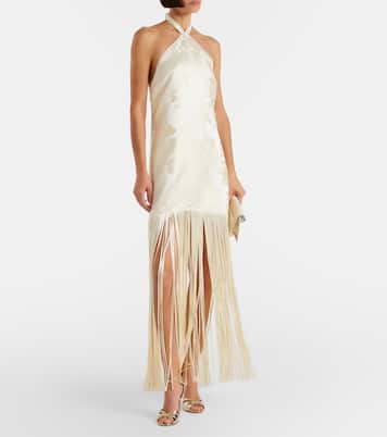 Colorado floral jacquard maxi dress | Taller Marmo