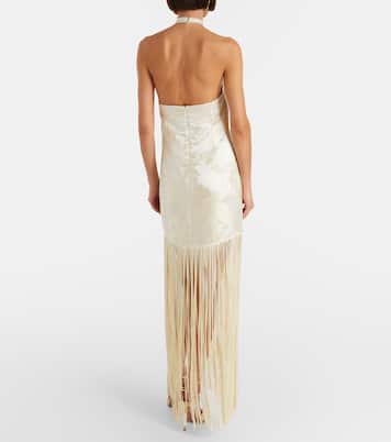 Colorado floral jacquard maxi dress | Taller Marmo