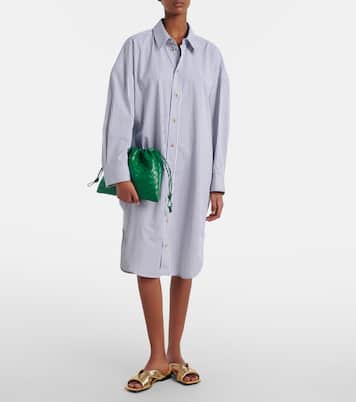 Riva metallic leather mules | Bottega Veneta