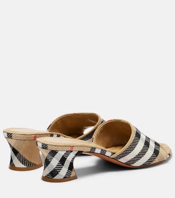 Pantoletten Sloane 45 Burberry Check | Burberry