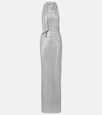 Maxikleid mit Kristallen | Self-Portrait