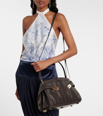 Borsa a spalla Hug Medium in pelle | Ferragamo