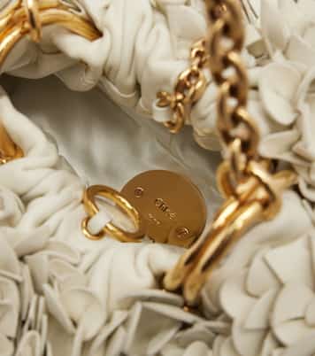 Sac Chloé Plissé en cuir à fleurs | Chloé